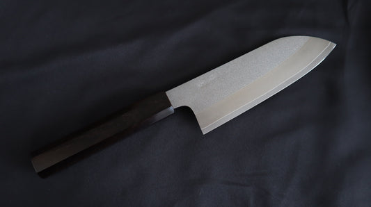 DS Daruma : Cobalt Stainless Damascus Santoku170